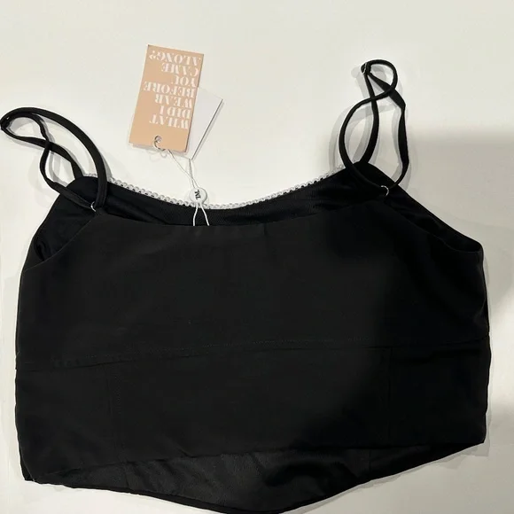 Tiger Mist Women's Black Crop-top - Size‎ XL - NEW With Tags. - Picture 12 of 16